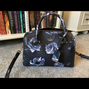 Kate spade purse, blue floral